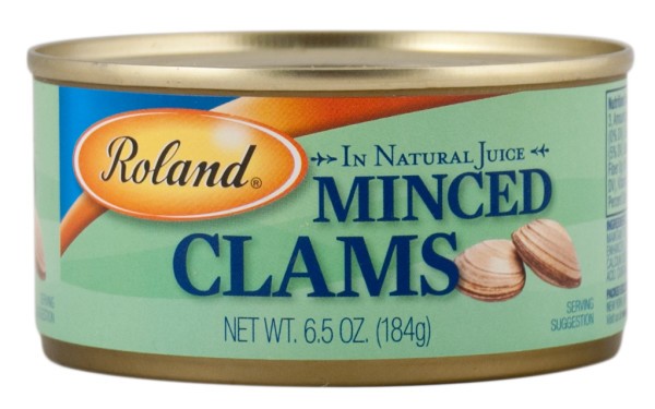 ROLAND CLAMS MINCED 6.5oz