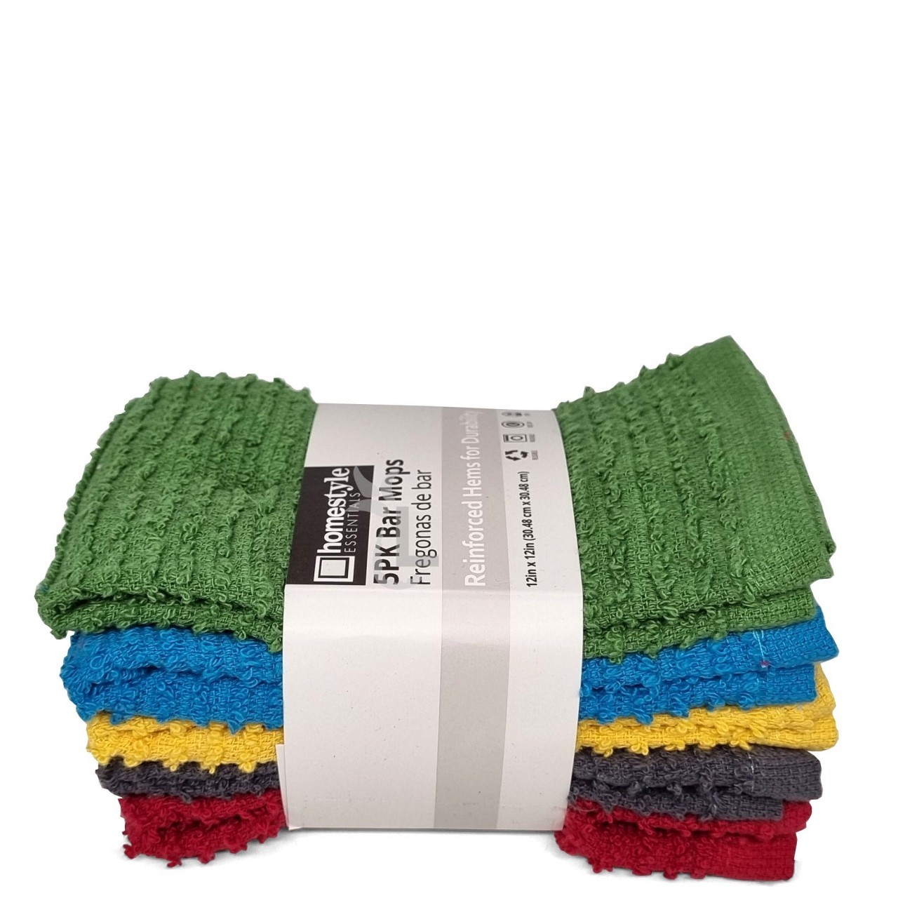 HOMESTYLE ESSENTIALS BAR MOP 12x12 5pk