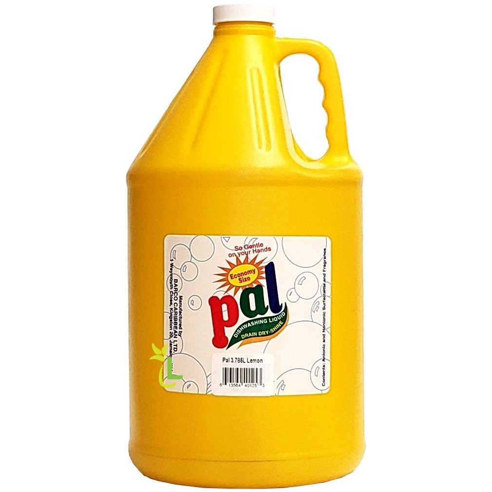 PAL DISHWASHING LIQUID LEMON 3.8L
