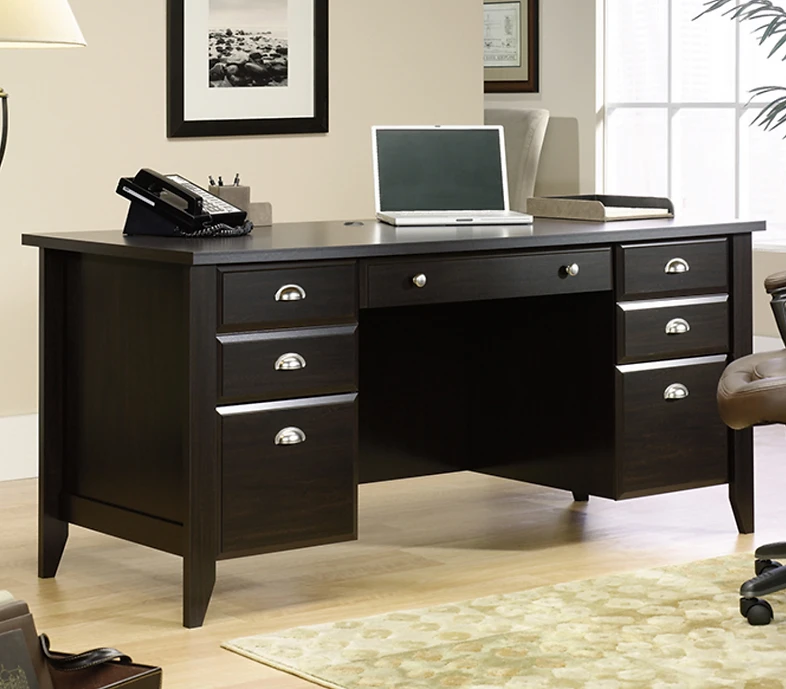 Sauder: Shoal Creek Executive Office Desk