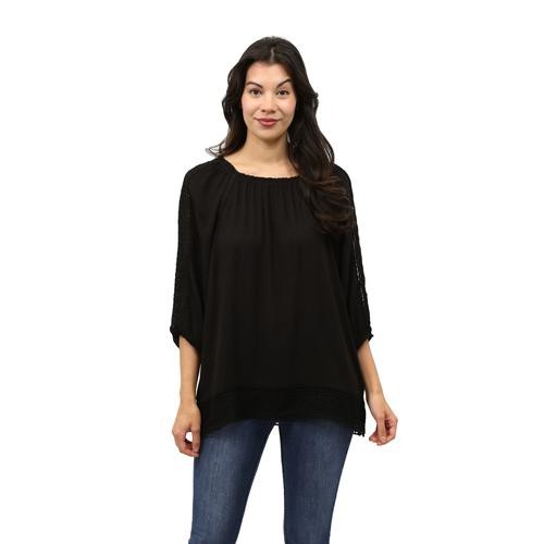 M.I.N.N.E Women's Three-Quarter Sleeve Blouse