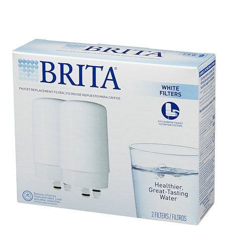 BRITA FAUCET FILTER WHITE 2s