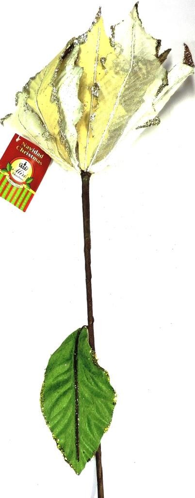Maranelo Christmas Poinsettia 35x50 Rose Gold
