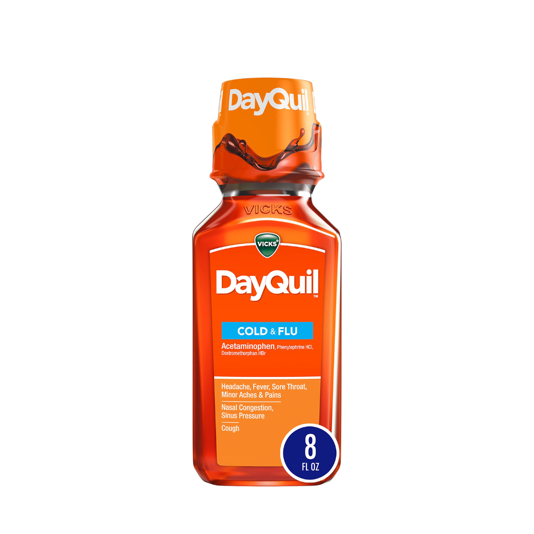 DayQuil Cold & Flu 8Fl