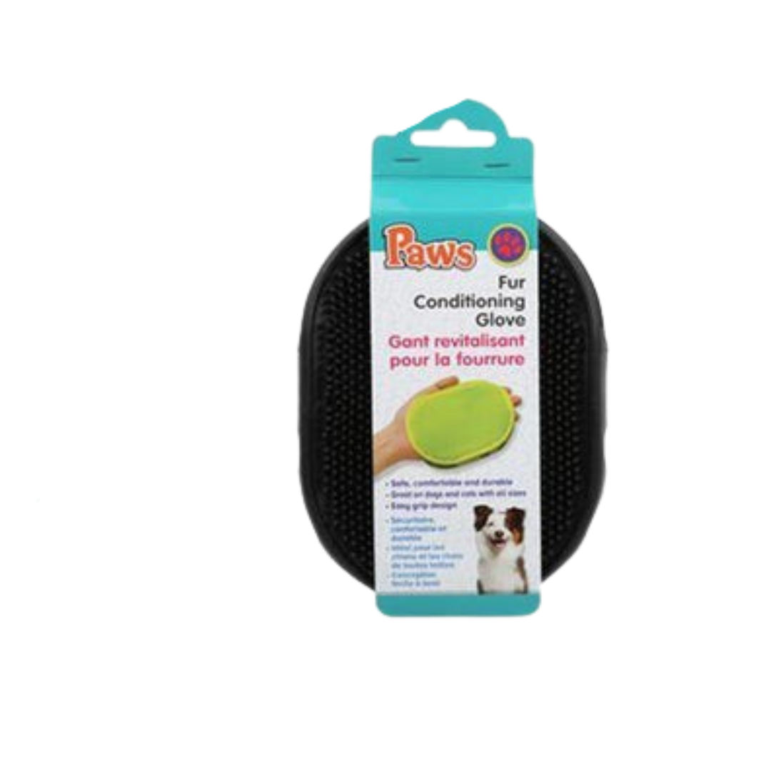Paws Fur Conditioning Glove (Blue/Black)