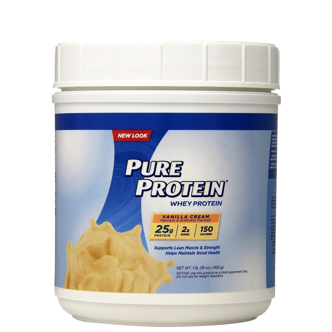 PURE PROTEIN 100% WHEY VANILLA 1lb