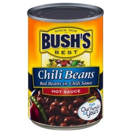 BUSHS CHILI BEANS HOT SCE 454g