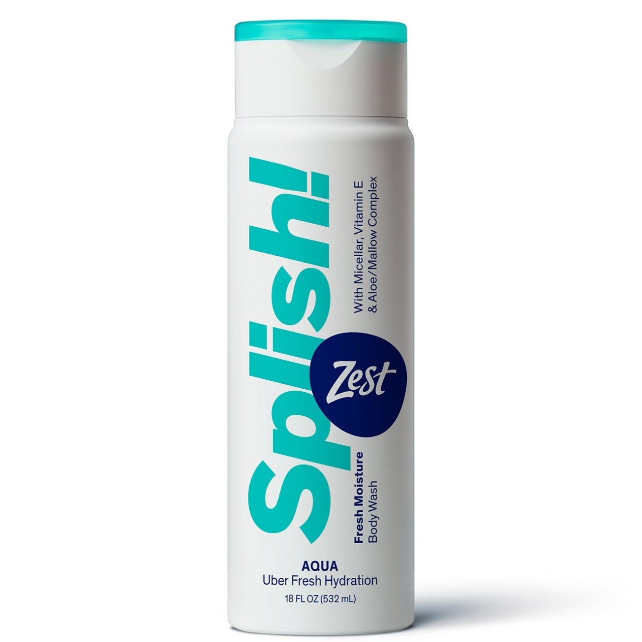 ZEST BODY WASH AQUA 18oz