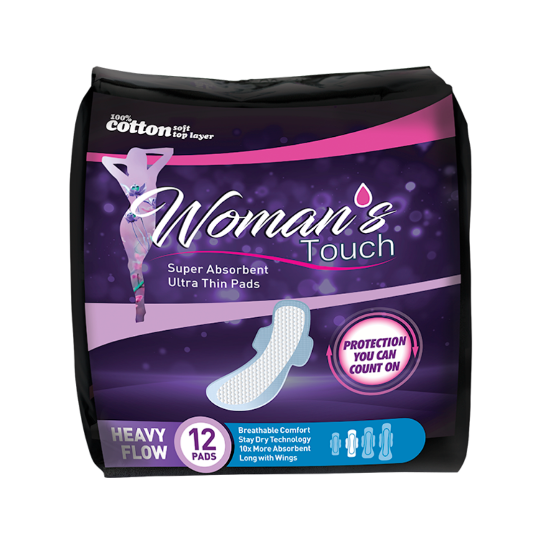 Woman's Touch Super Absorbent Ultra Thin Pads , Liners