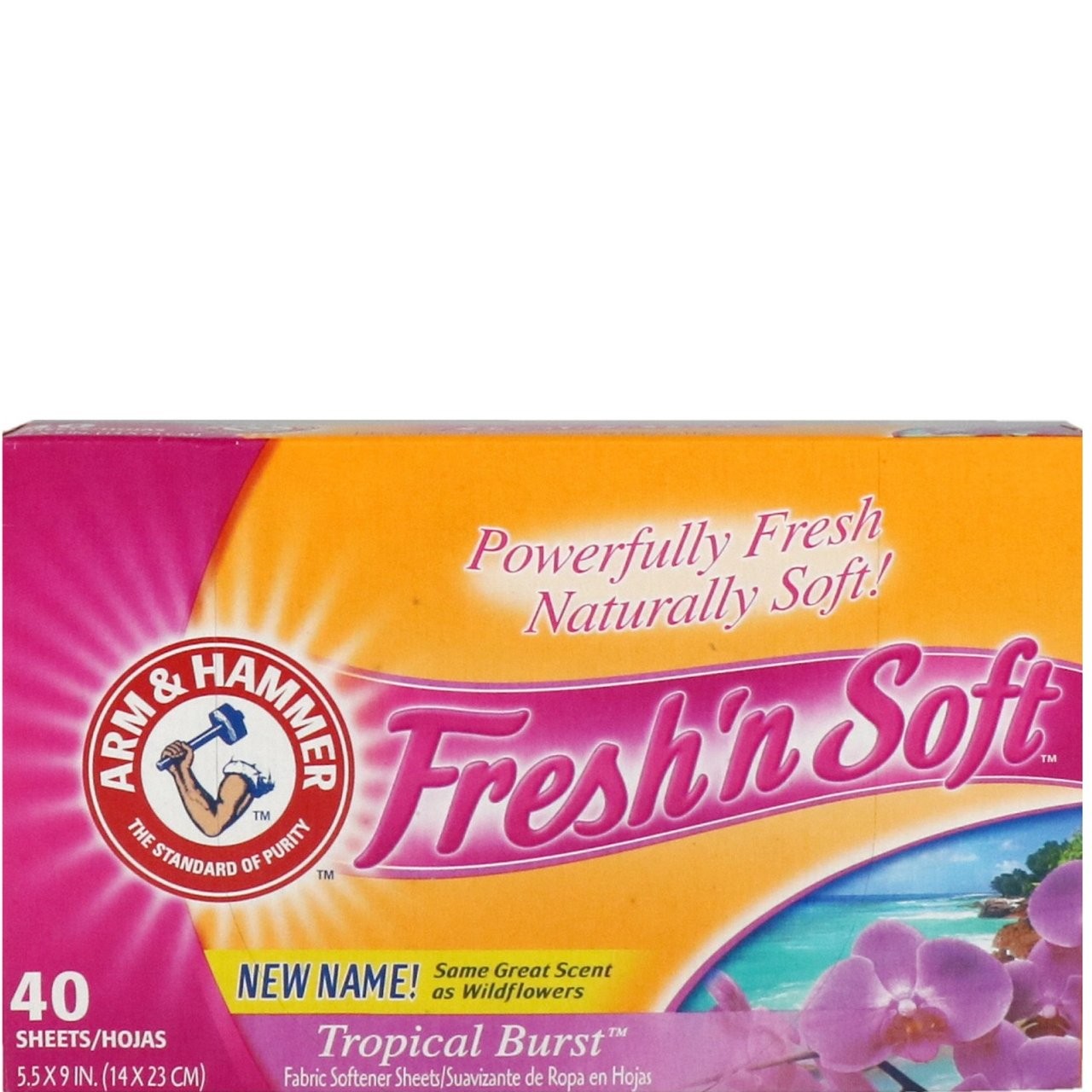 ARM & HMR DRYER SHEETS T/PARADISE 40s