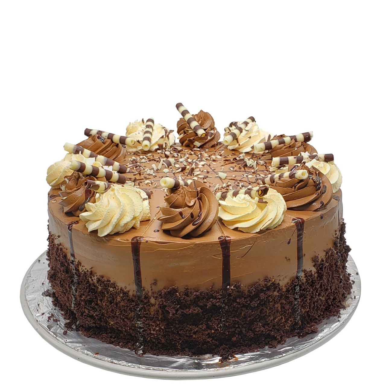 CAKE ROUND CHOCOLATE MOCHA 10in