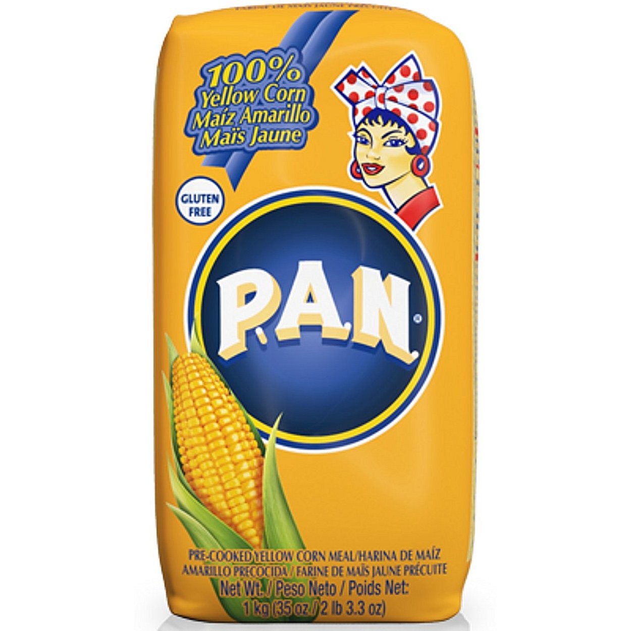 PAN CORN MEAL YELLOW 1kg