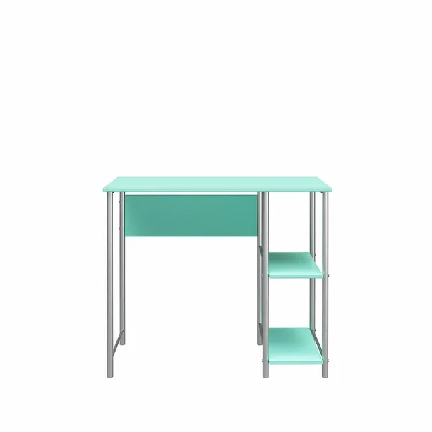 Mainstays Basic Metal Student Computer Desk, Spearmint