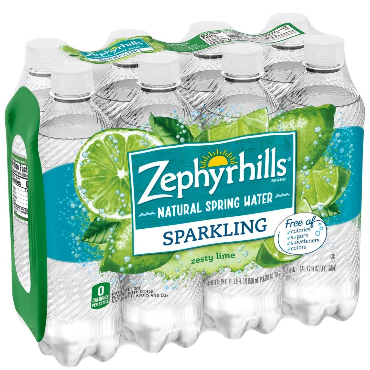 ZEPHYRHILLS SPARK ZESTY LIME 8x500ml