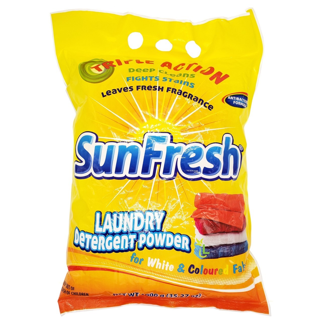 SUNFRESH POWDER DETERGENT 1kg