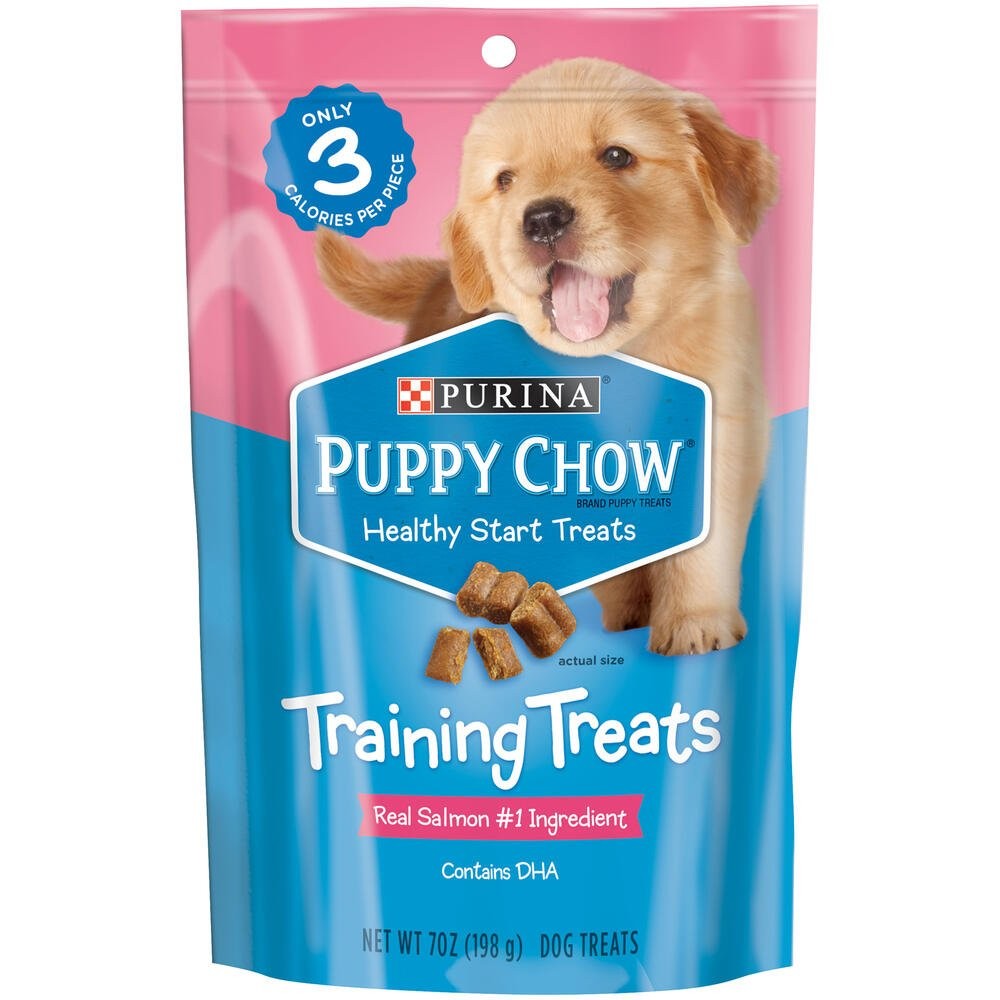 PURINA PUPPY CHOW TRAIN TREAT SALMON 7oz