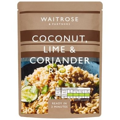 WAITROSE RICE COCONUT CORIAN 250g