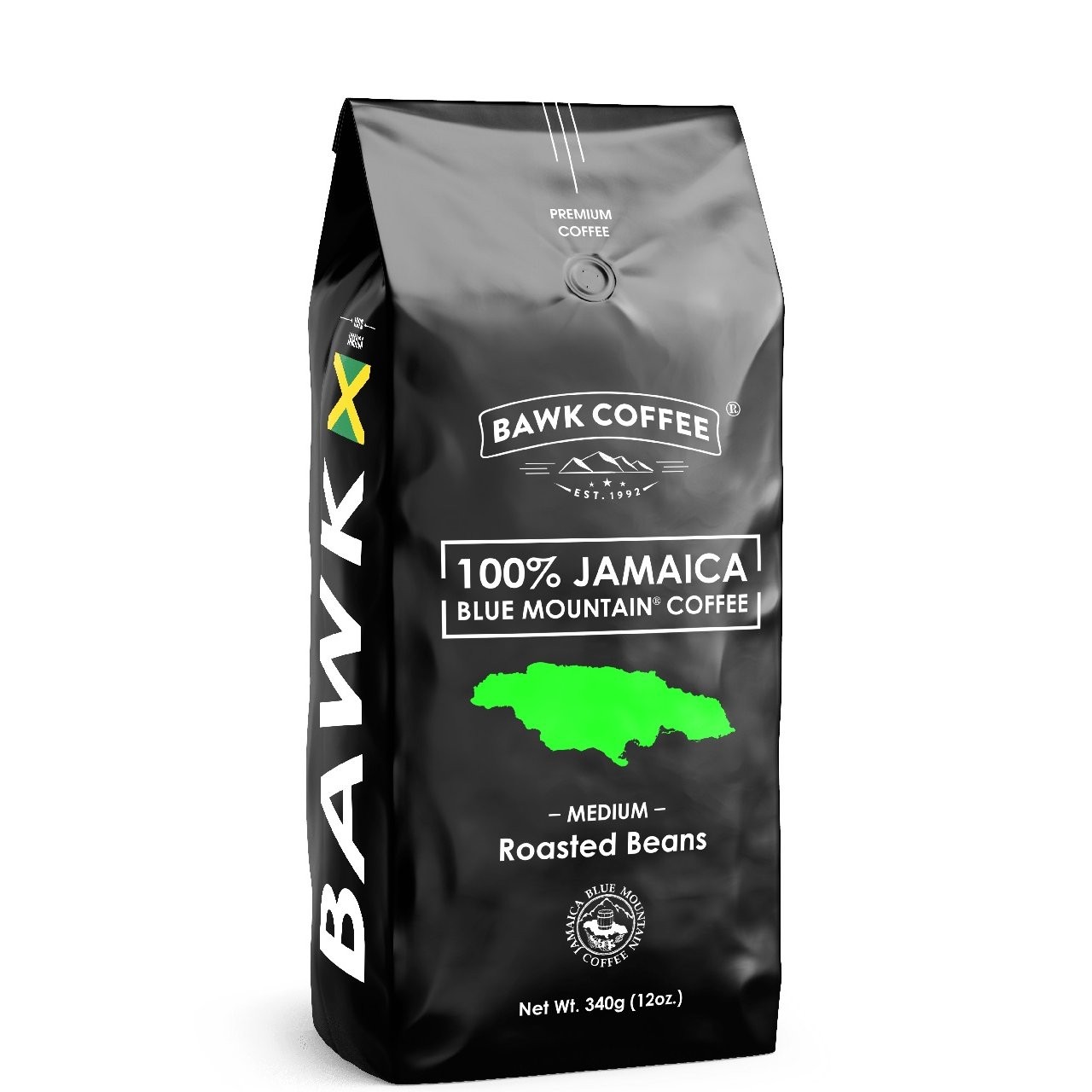 BAWK 100% JBM COFFEE BEAN 12oz
