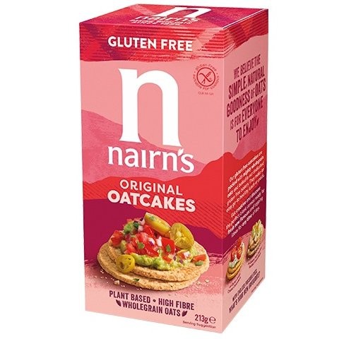 NAIRNS OATCAKES GLUTEN FREE 213g