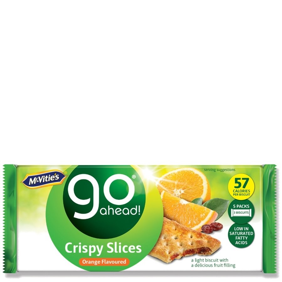 MCVITIES GO AHEAD ORANGE 218g