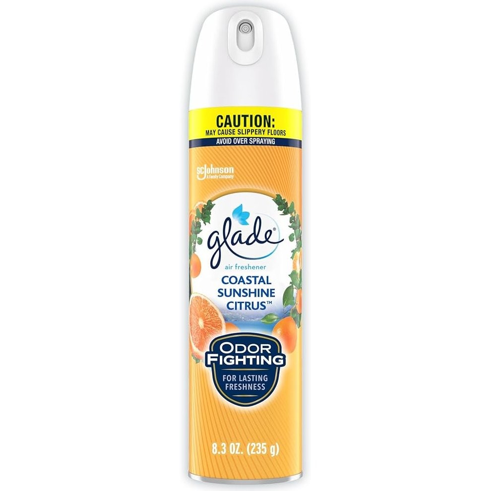 GLADE SPRAY COSTAL SUNSHINE CITRUS 8.3oz