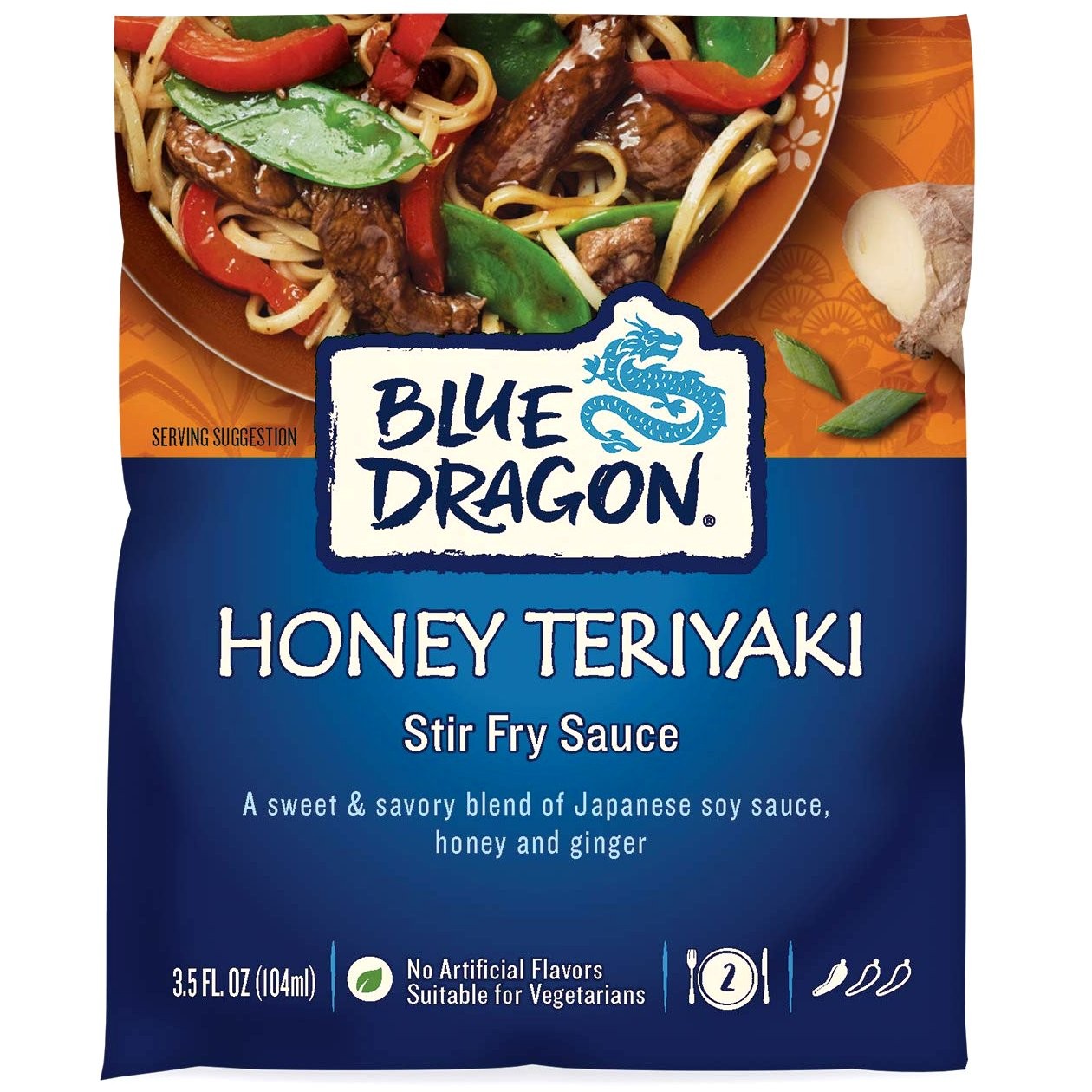 BLUE DRAGON STIRFRY HONEY TERIYAKI 3.5oz