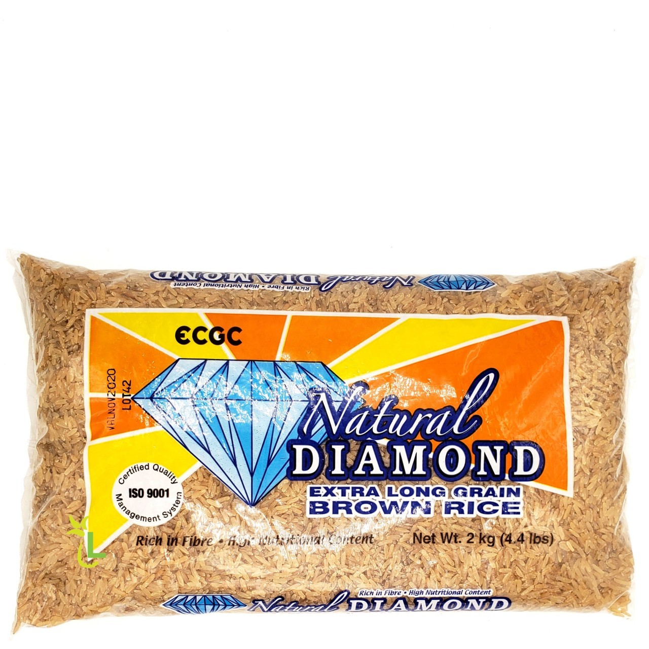 DIAMOND RICE BROWN 2kg