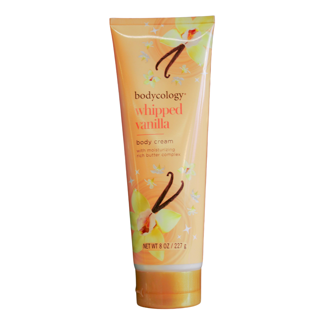 Bodycology Whipped Vanilla Moisturizing Body Cream, 8 oz
