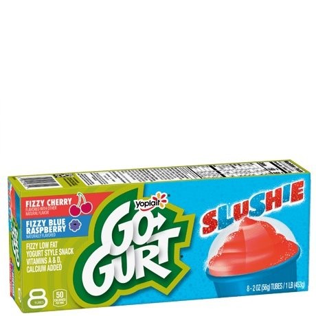 YOPLAIT GOGURT SLUSHIE CHERRY RASP 453g