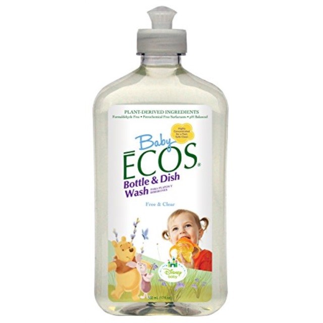 ECOS BABY BOTTLE DISH WASH 17oz