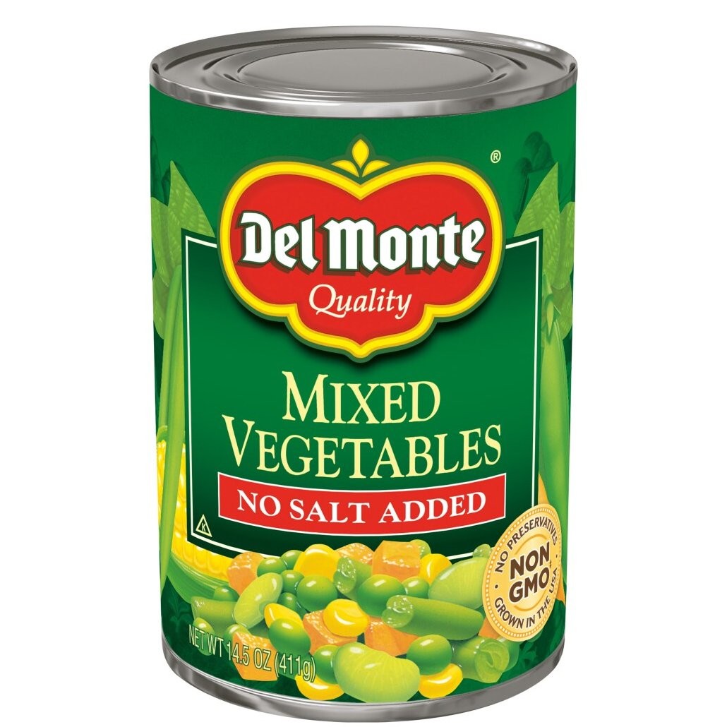 DEL MONTE MIXED VEGETABLES NS 14.5oz