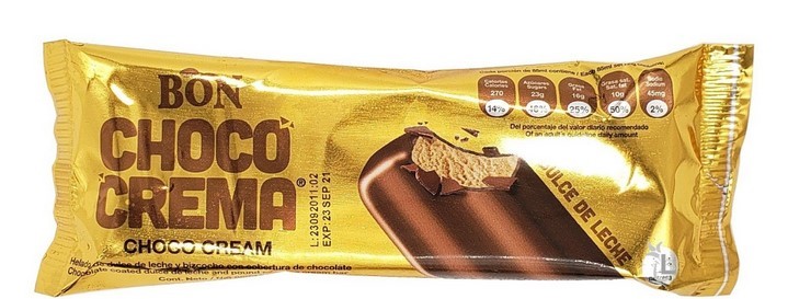 BON CREAM BAR CHOCO CREAM 88ml