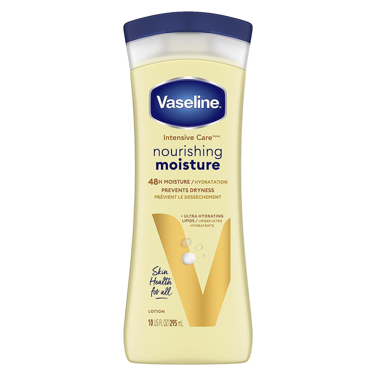 VASELINE INTENSIVE CARE NOURISHING MOSITURE LOTION 295ml