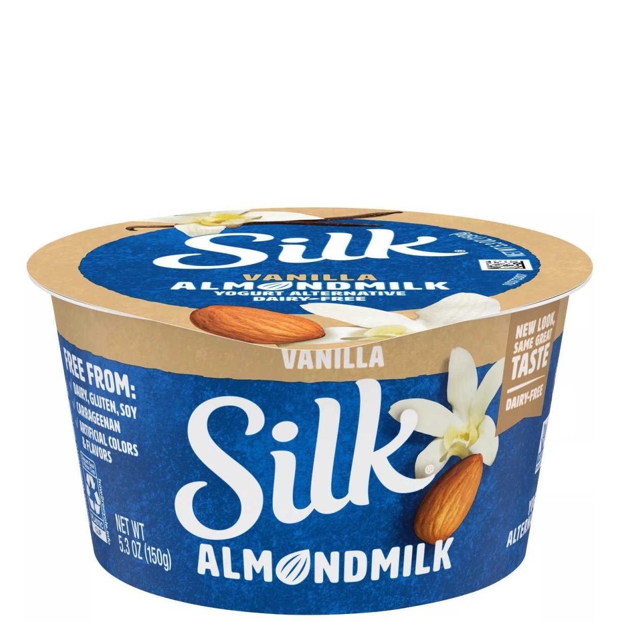 SILK YOGURT ALMOND MILK VANILLA 5.3oz