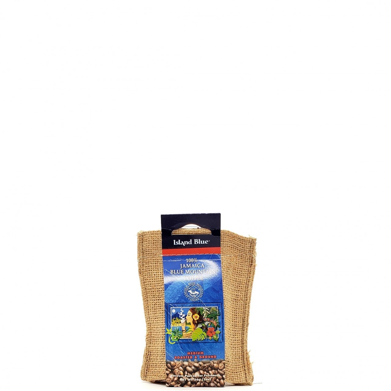 ISLAND BLUE BURLAP GROUND 2oz