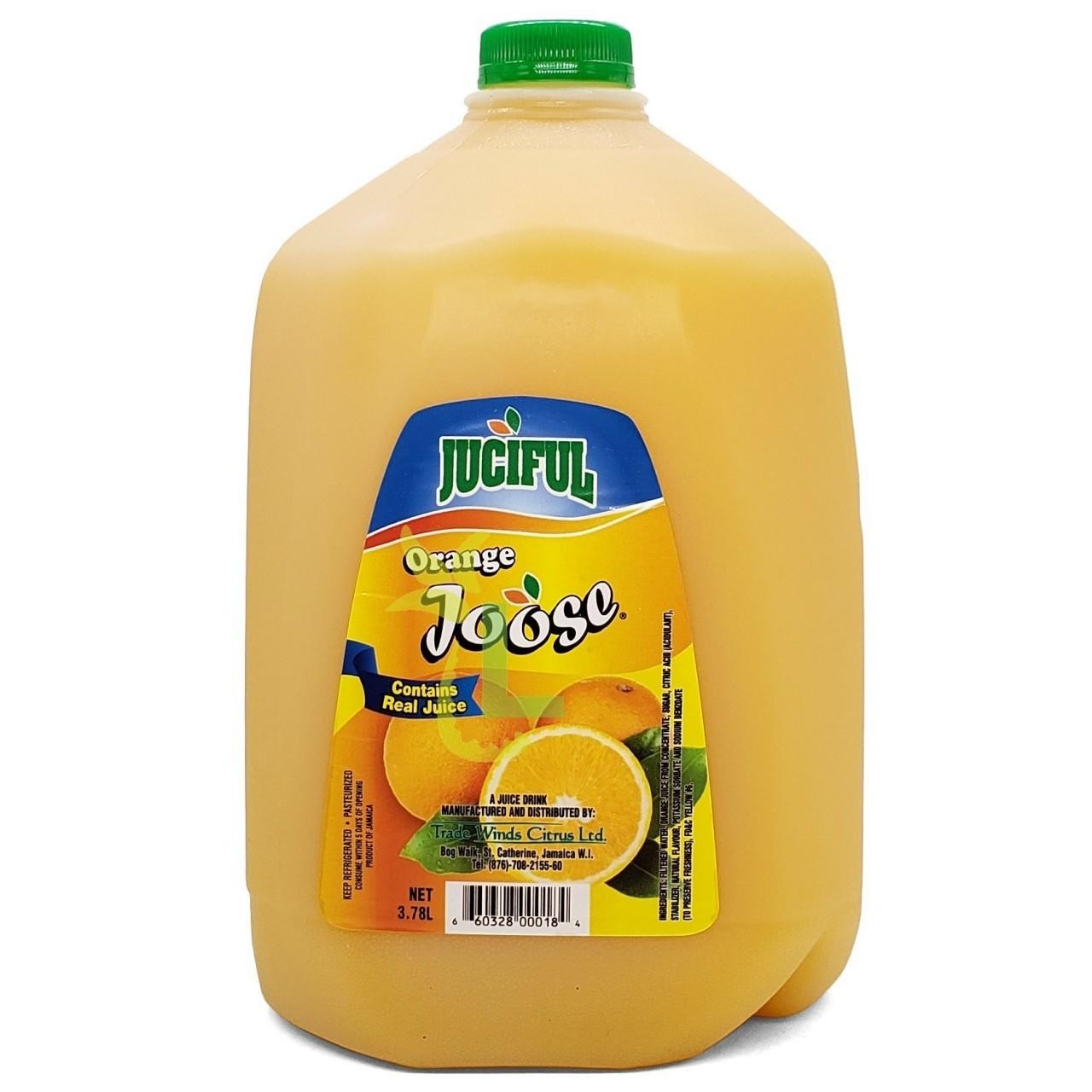 JUCIFUL JOOSE ORANGE JUICE 3.78LT
