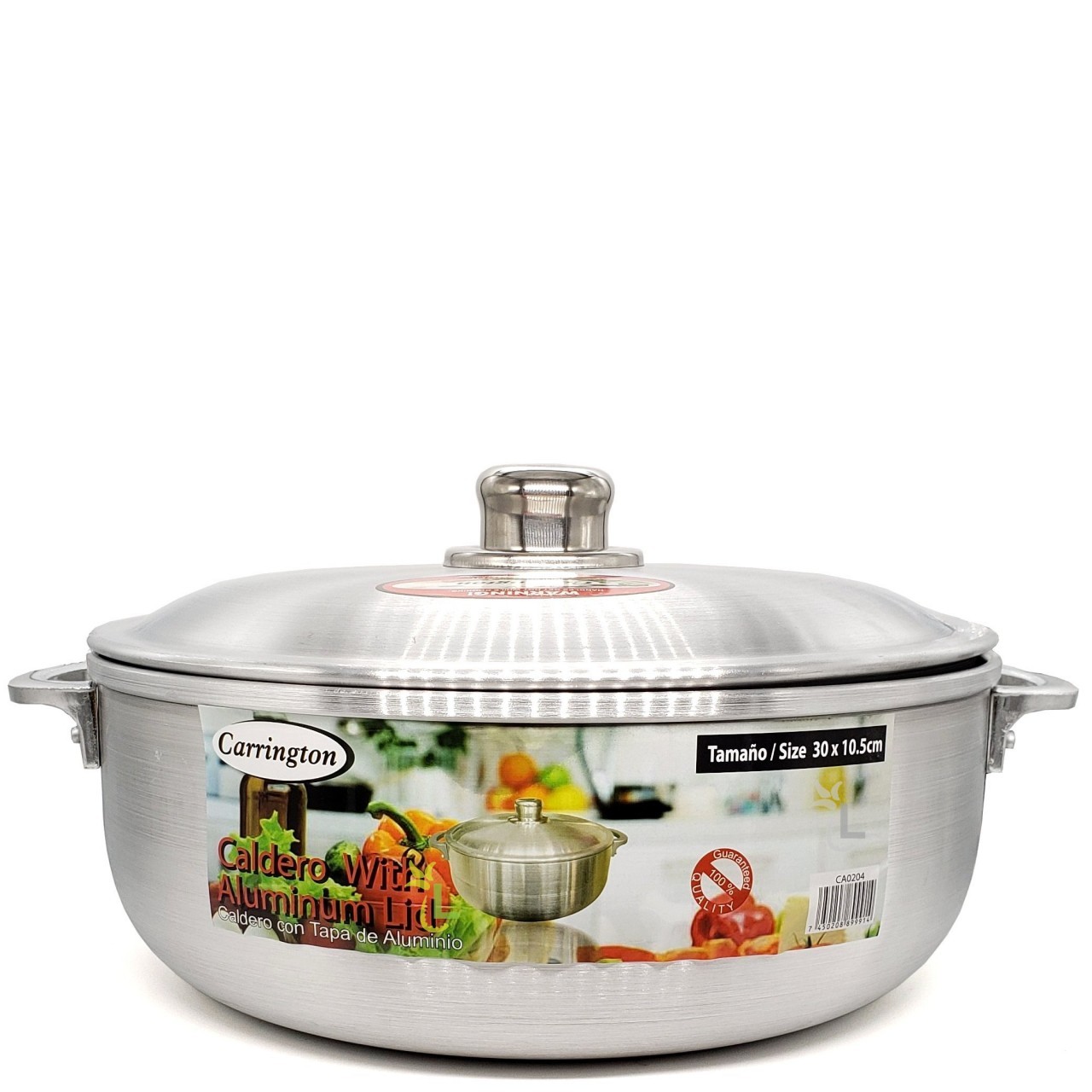 CARRINGTON POT ALUMINUM LID 30x10.5cm
