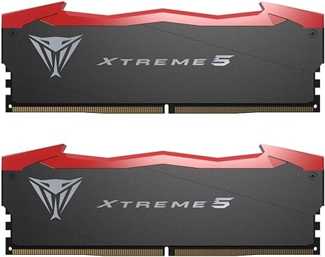 Patriot Viper Xtreme 5 RGB DDR5 RAM 48GB (2 x 24GB) 7600MT/s UDIMM Kit - PVXR548G76C36K