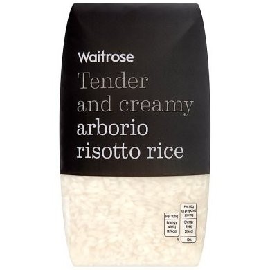 WAITROSE RICE ARBORIO RISOTT 250g