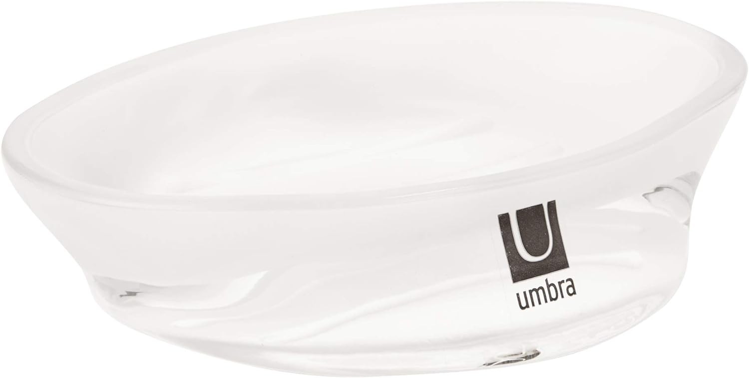 Soap Dish Vapor Trans White