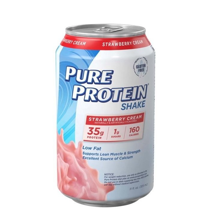 PURE PROTEIN SHAKE STRWBERRY 11oz