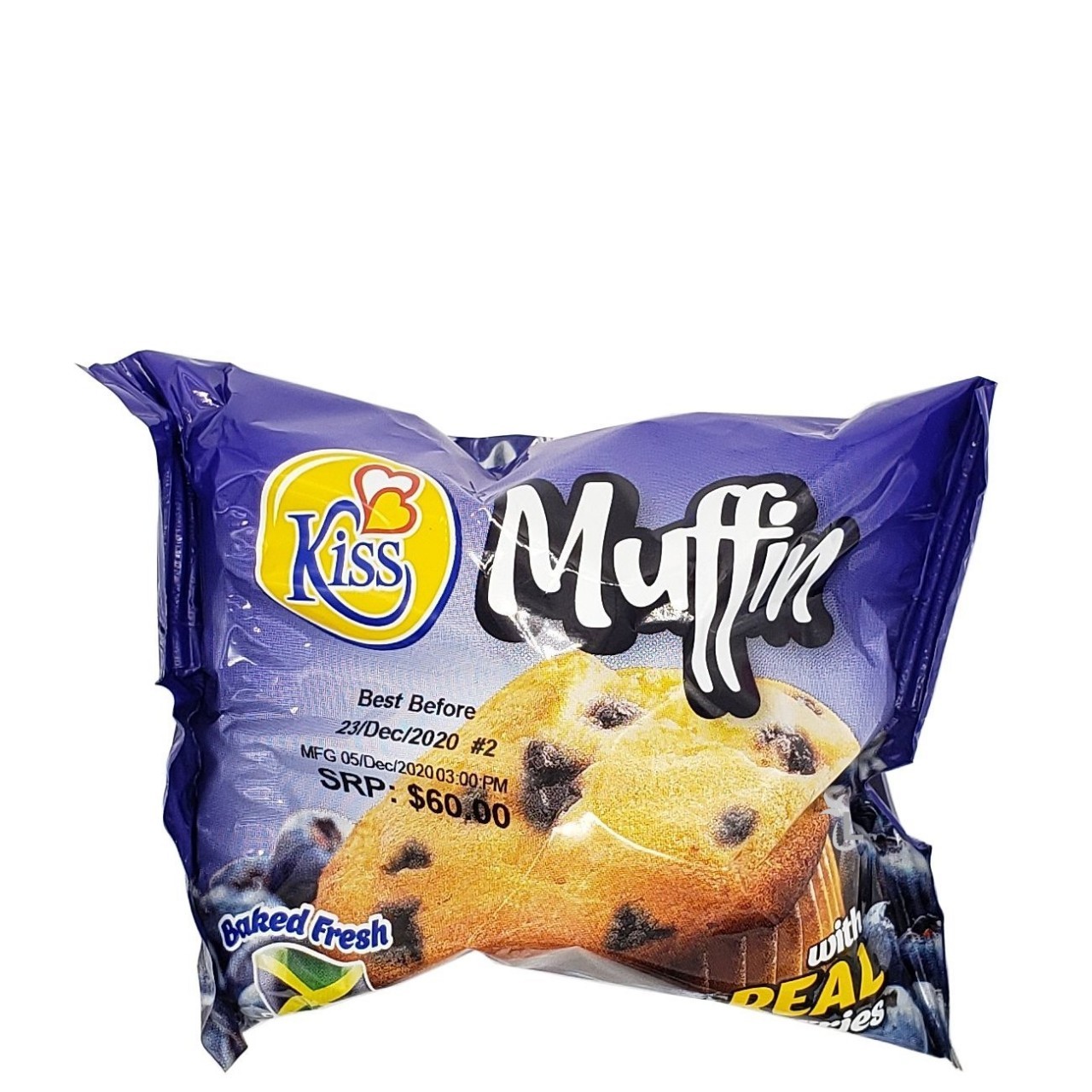 KISS MUFFIN BLUEBERRY 70g