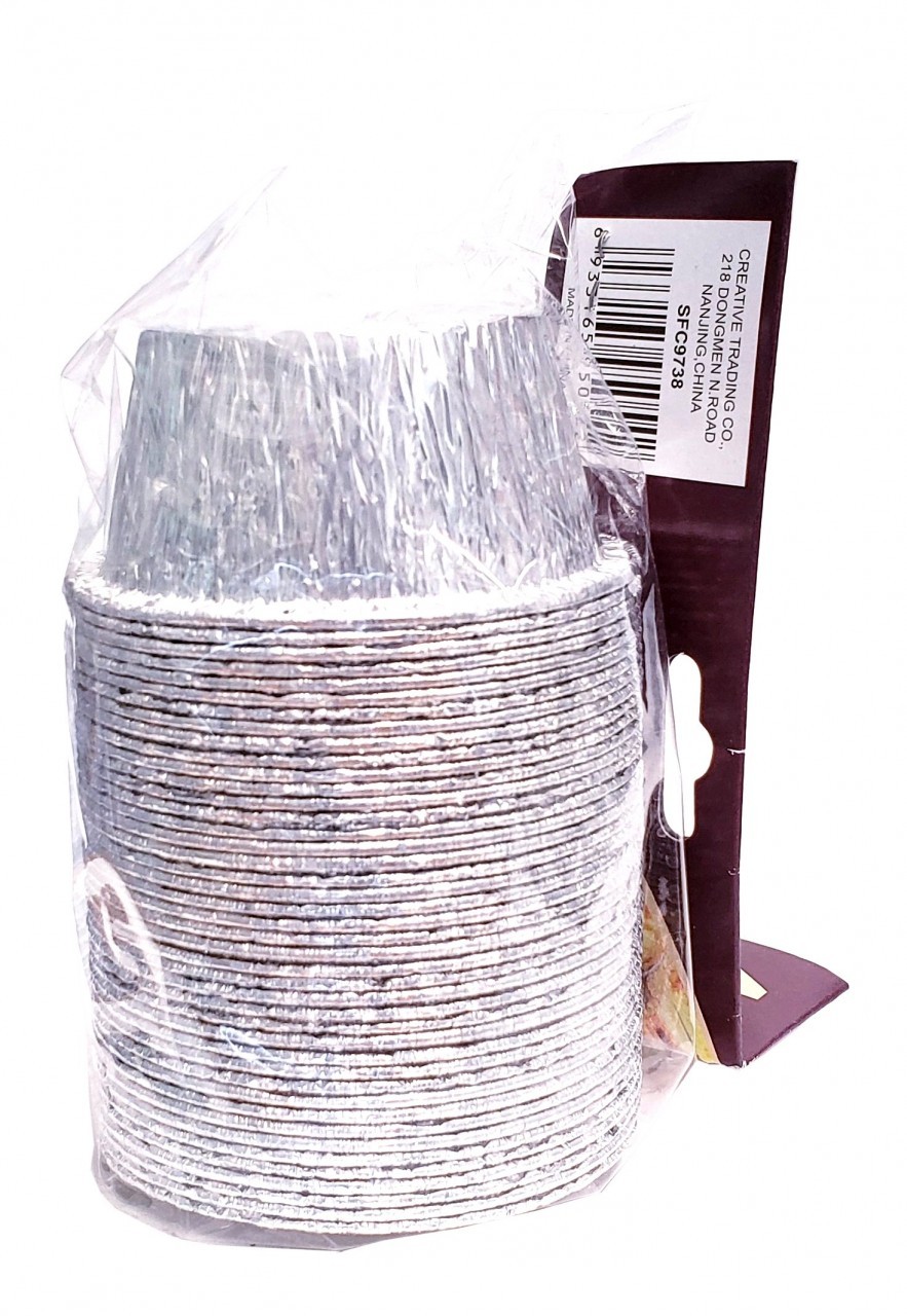 FOIL BAKING CUPS 40s