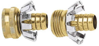 1/2 in. Greenthumb Brass Male & Female Hose Mender C12MFGT
