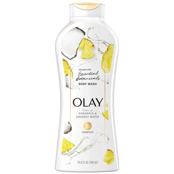 OLAY BODY WASH PINEAPPLE COCONUT 700ml