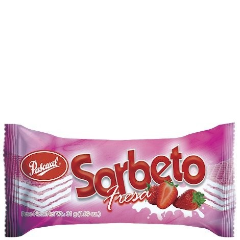 PASCUAL SORBETO STRAWBERRY 31g
