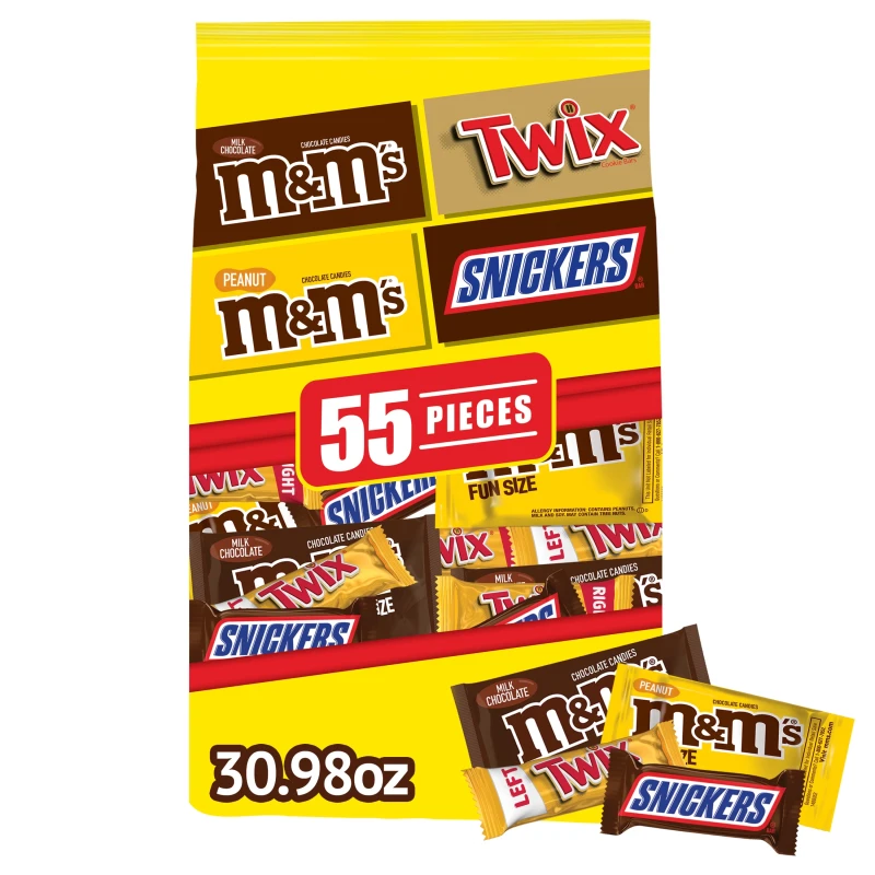 SNICKERS M&M TWIX MIX 30.98oz