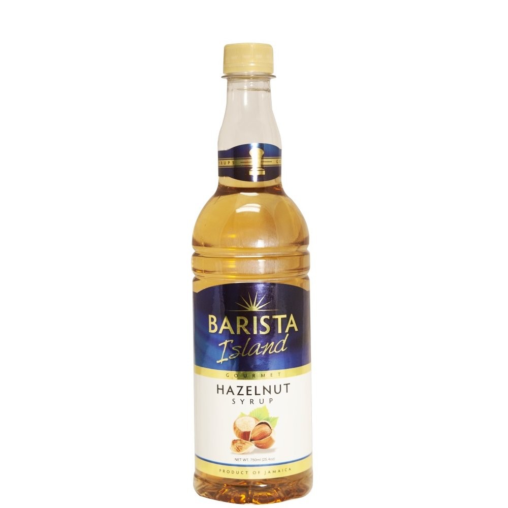 BARISTA ISLAND SYRUP HAZELNUT 750ml