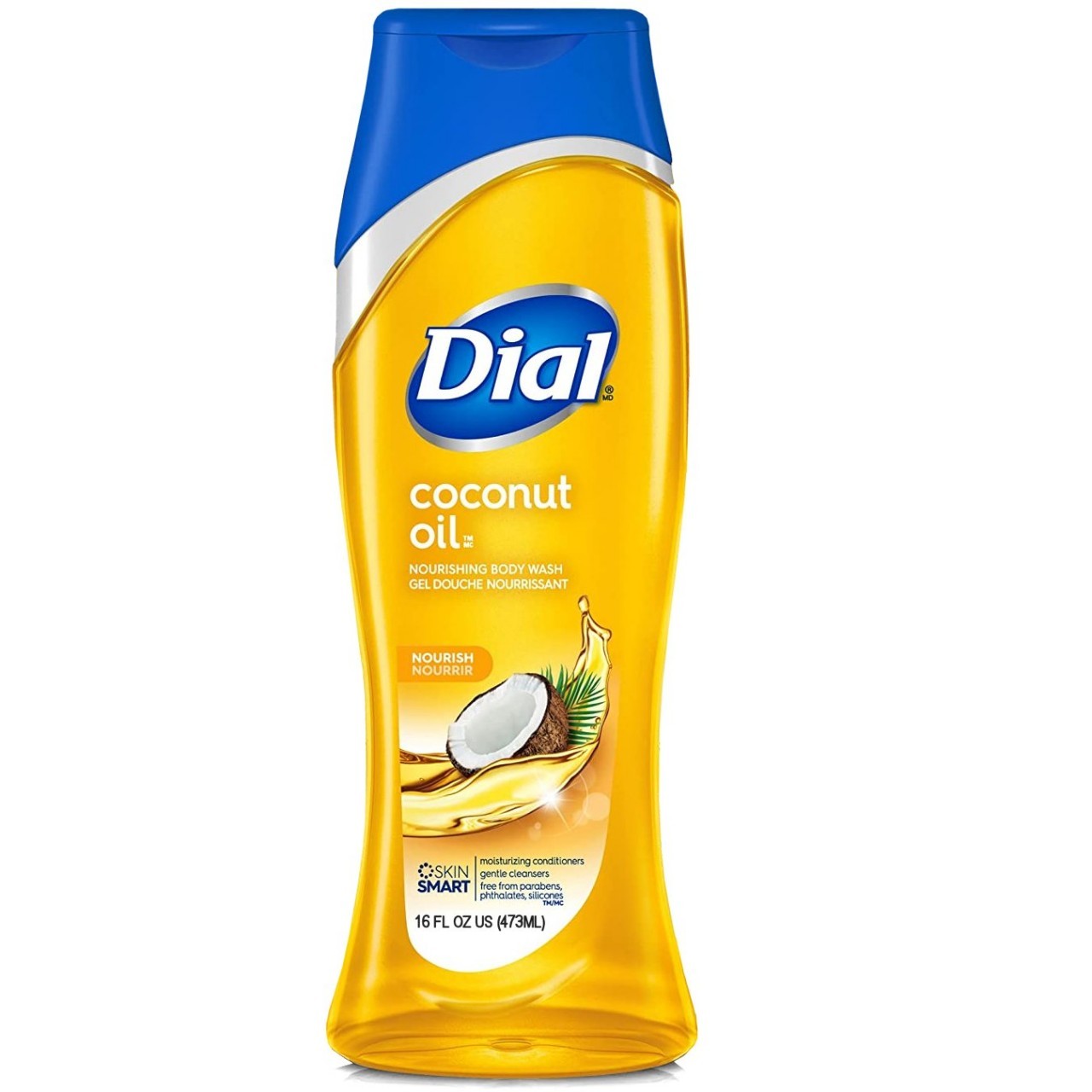 DIAL BODY WASH COCONUT OIL 16oz