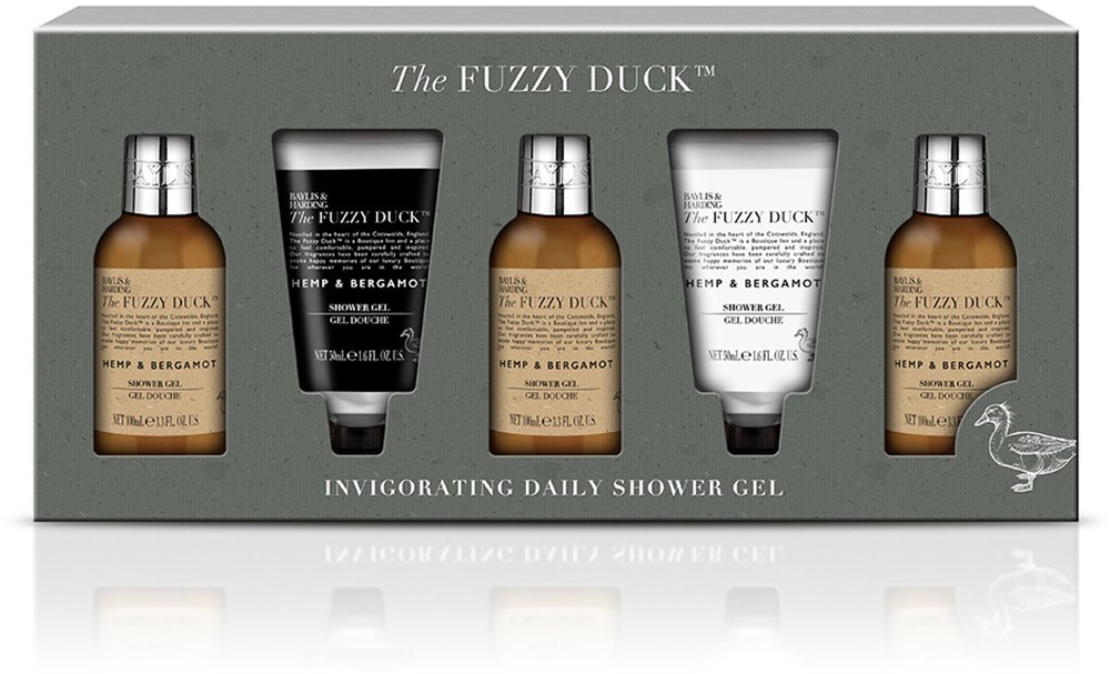 Baylis & Harding The Fuzzy Duck Men's Hemp & Bergamot Five Day Set